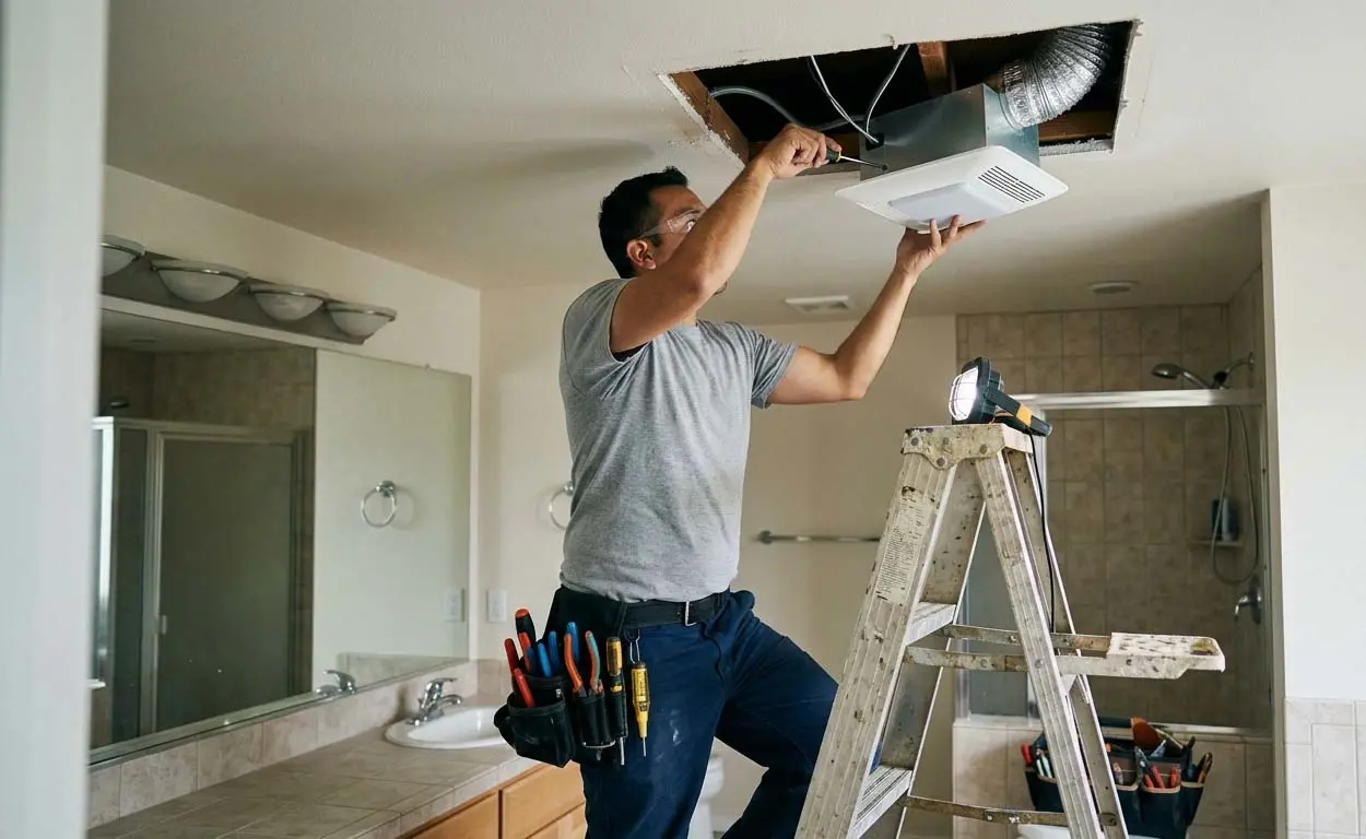 Bathroom Exhaust Fan Installation in Raleigh, NC