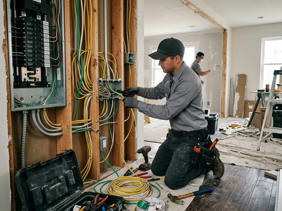Electrical remodeling in Raleigh, NC
