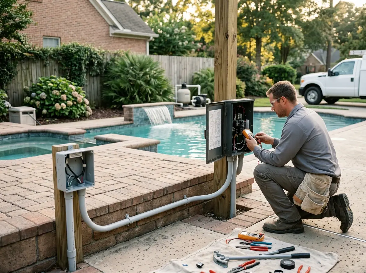 Pool & Hot Tub Electrical Wiring in Raleigh, NC