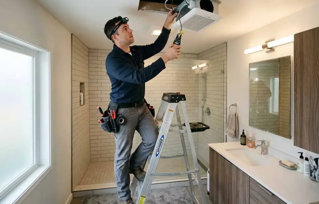 Bathroom Exhaust Fan Installation in Raleigh, NC