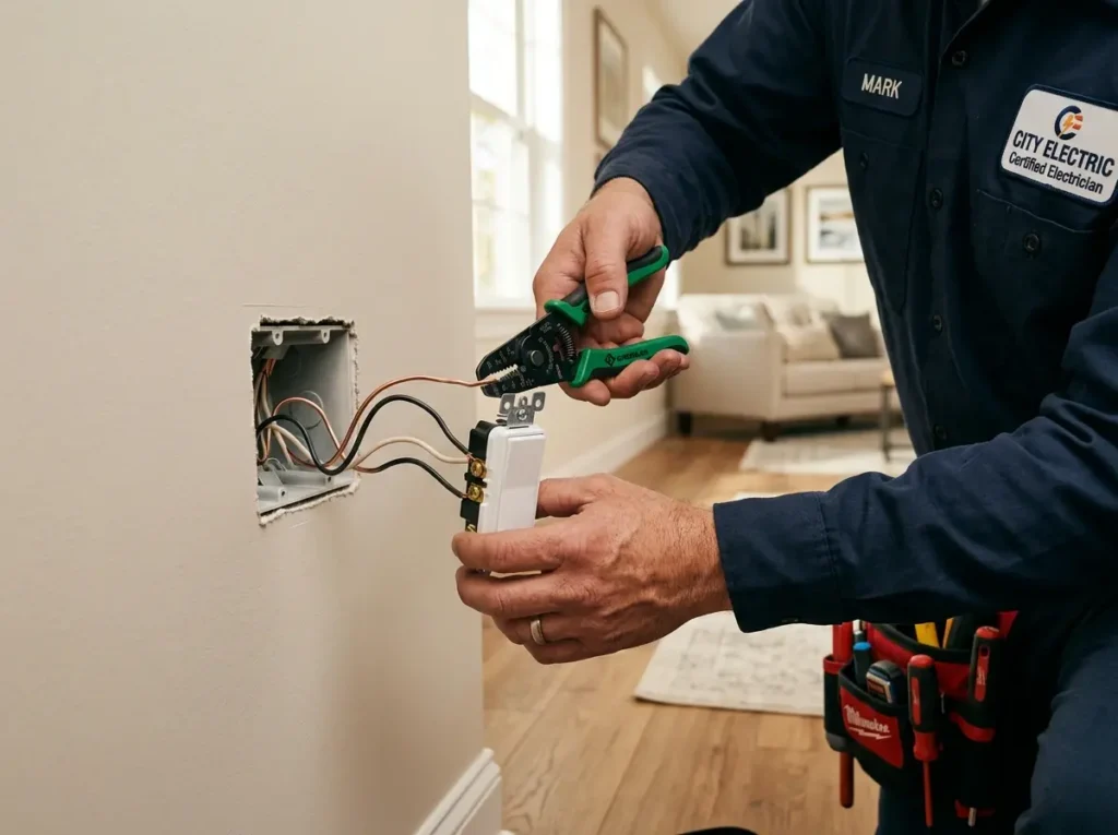 Electrical Outlet & Switch Installation in Raleigh, NC