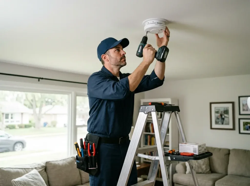 Smoke & Carbon Monoxide Detector Installation in Raleigh, NC